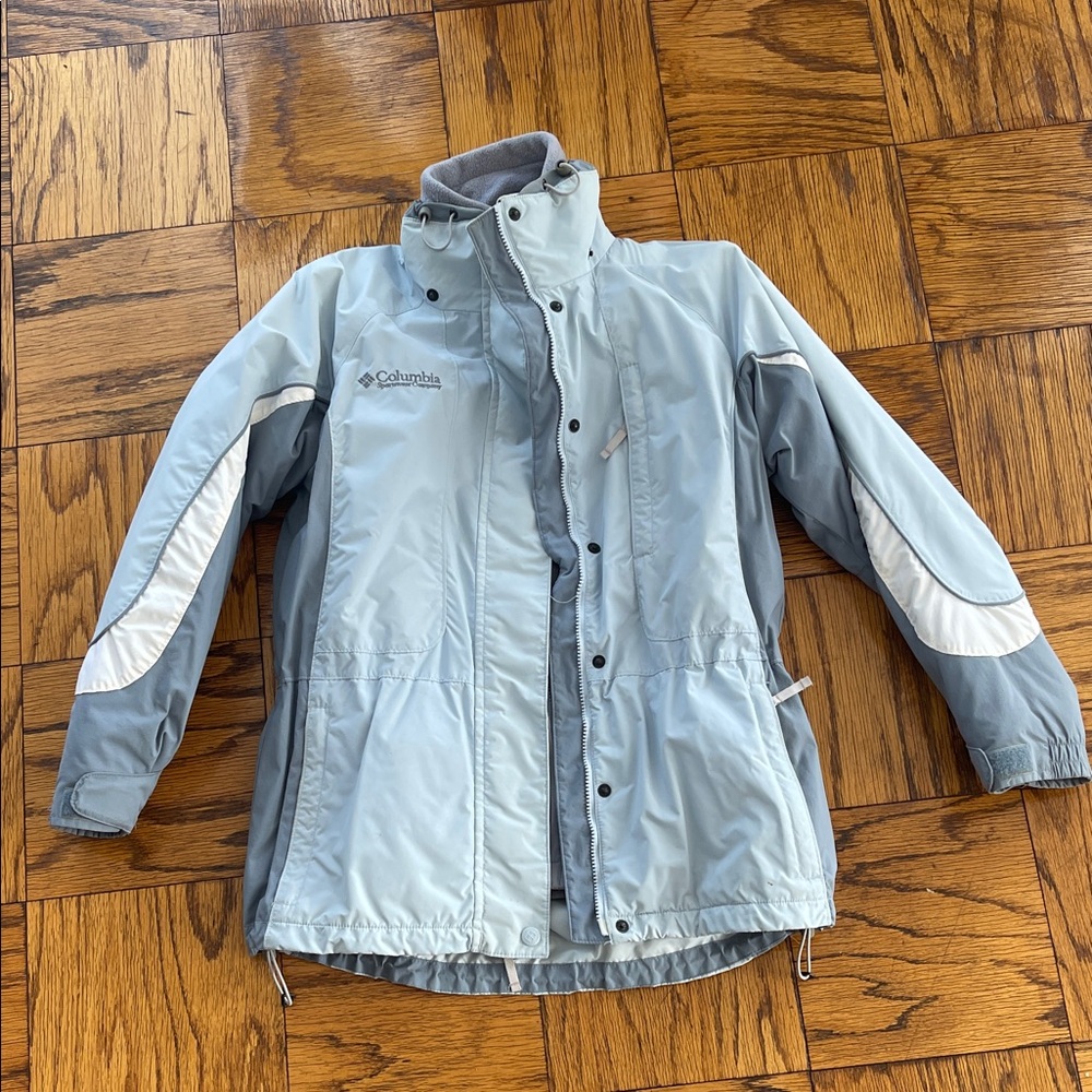Columbia Sky Blue Outdoor Jacket
